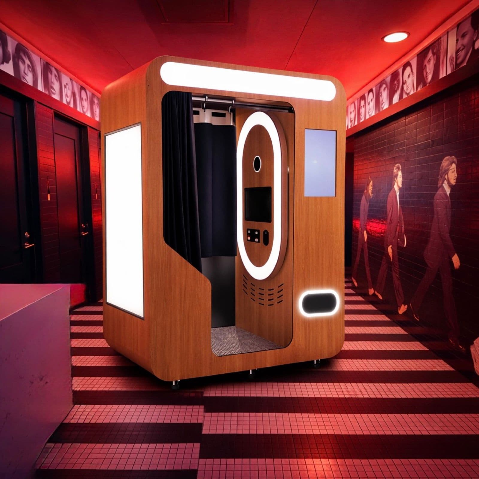 Enclosed Booth