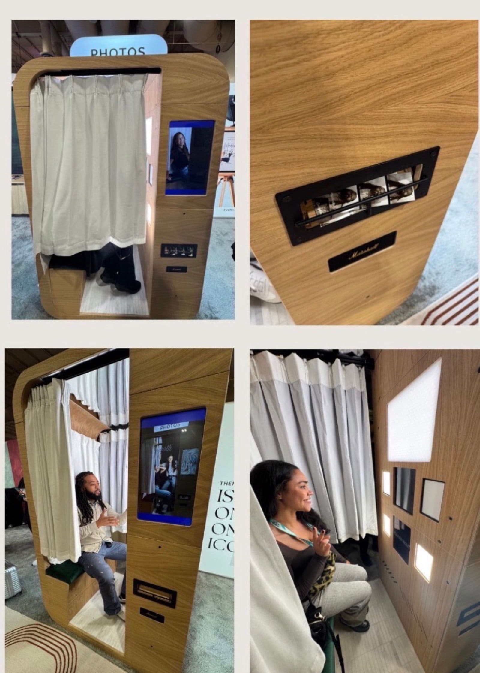 Enclosed Booth